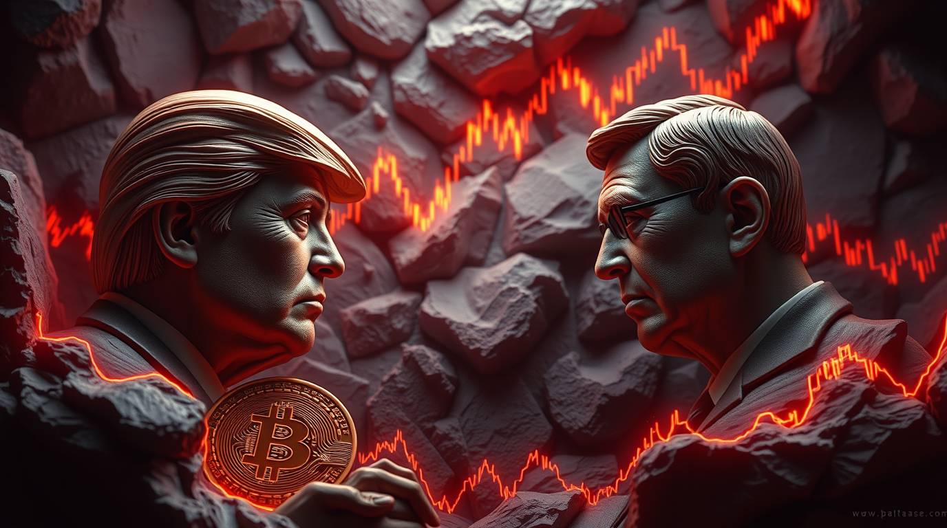 Bitcoin Turun: Efek Trump & Powell pada Market Terkini