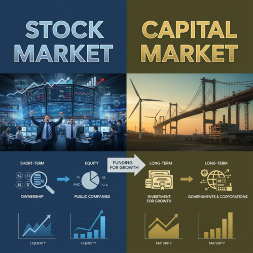 Perbedaan Pasar Saham dan Pasar Modal: Pengertian, Cara Kerja, dan Perannya dalam Investasi